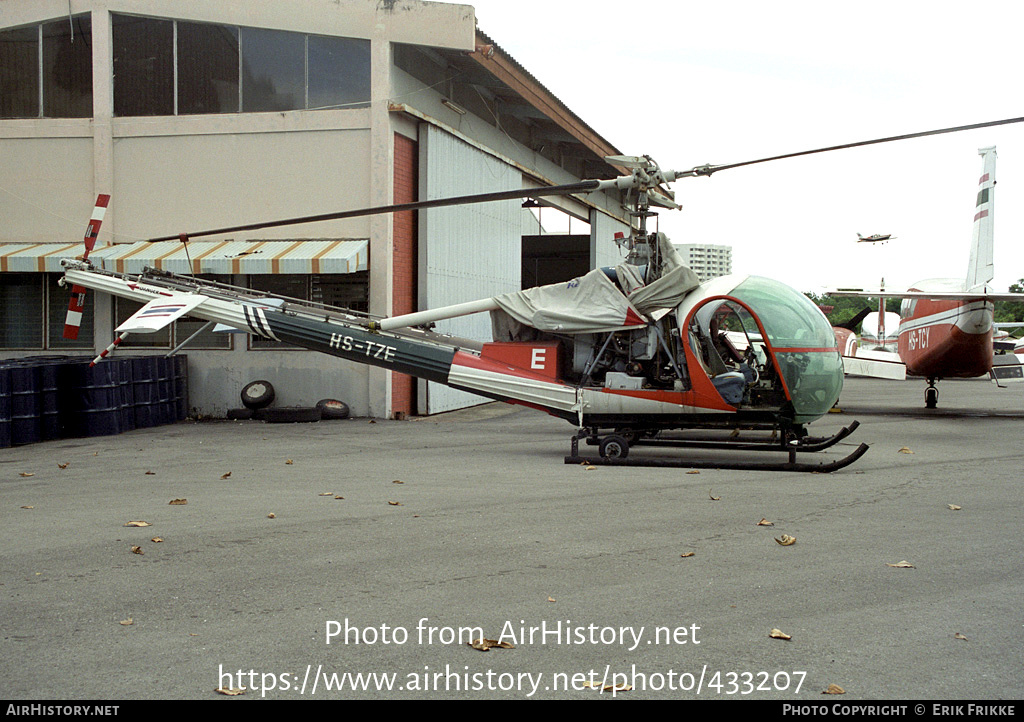 Aircraft Photo of HS-TZE | Hiller UH-12E | Civil Aviation Training Center - CATC | AirHistory.net #433207