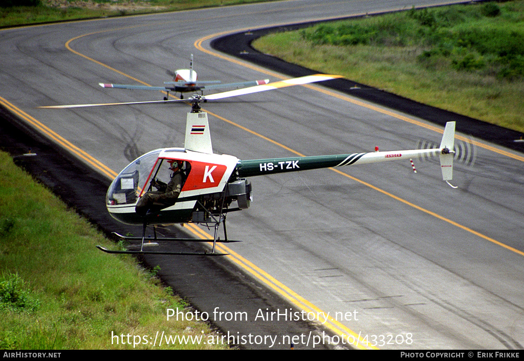 Aircraft Photo of HS-TZK | Robinson R-22 Beta | Civil Aviation Training Center - CATC | AirHistory.net #433208