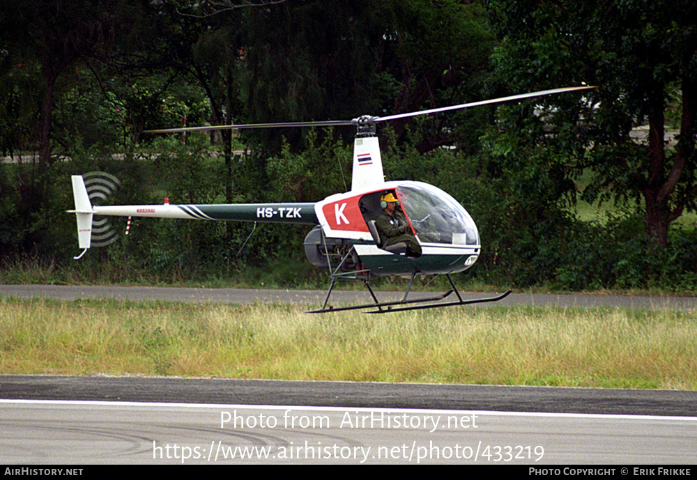 Aircraft Photo of HS-TZK | Robinson R-22 Beta | Civil Aviation Training Center - CATC | AirHistory.net #433219