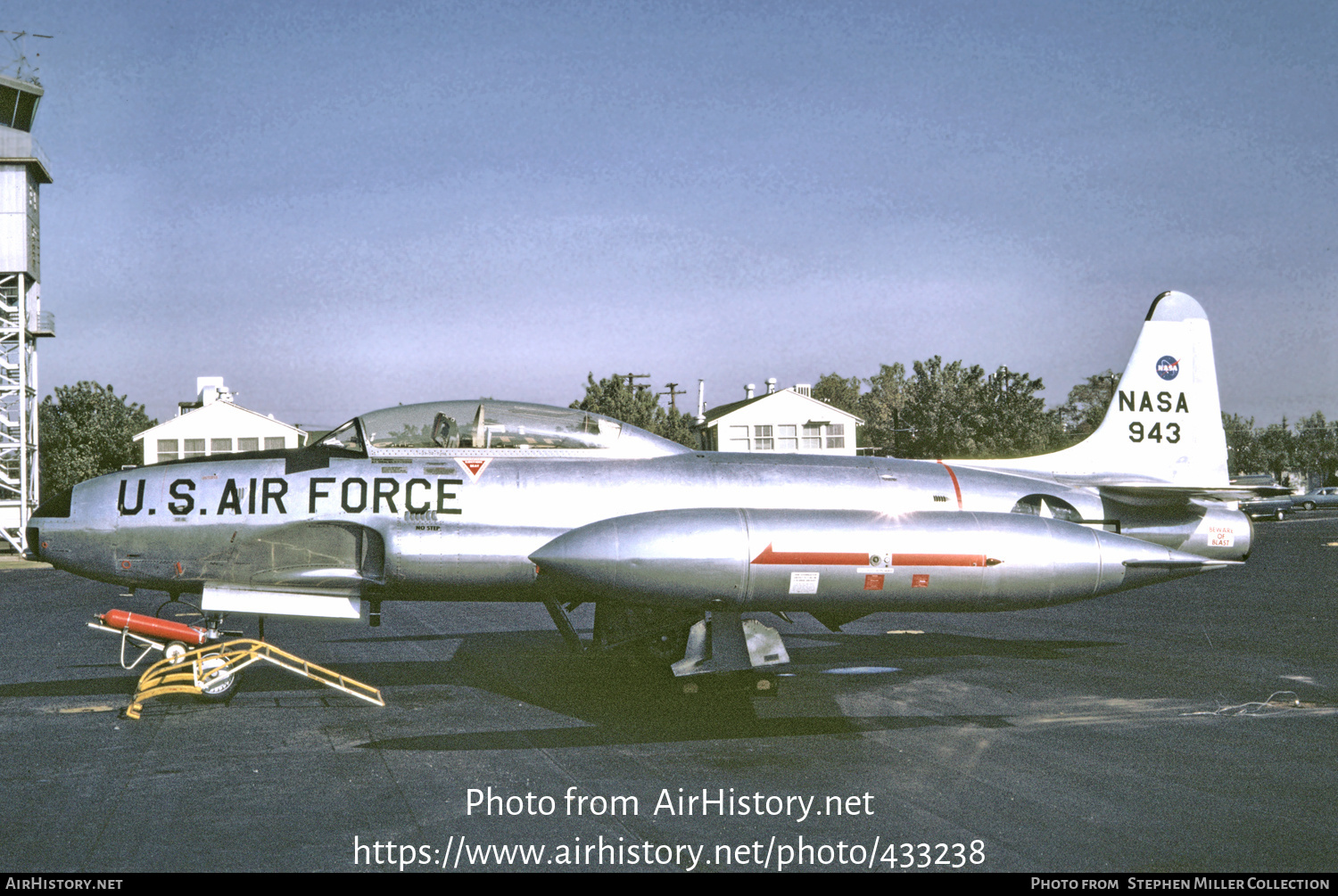 Aircraft Photo of NASA 943 | Lockheed T-33A | USA - Air Force | AirHistory.net #433238