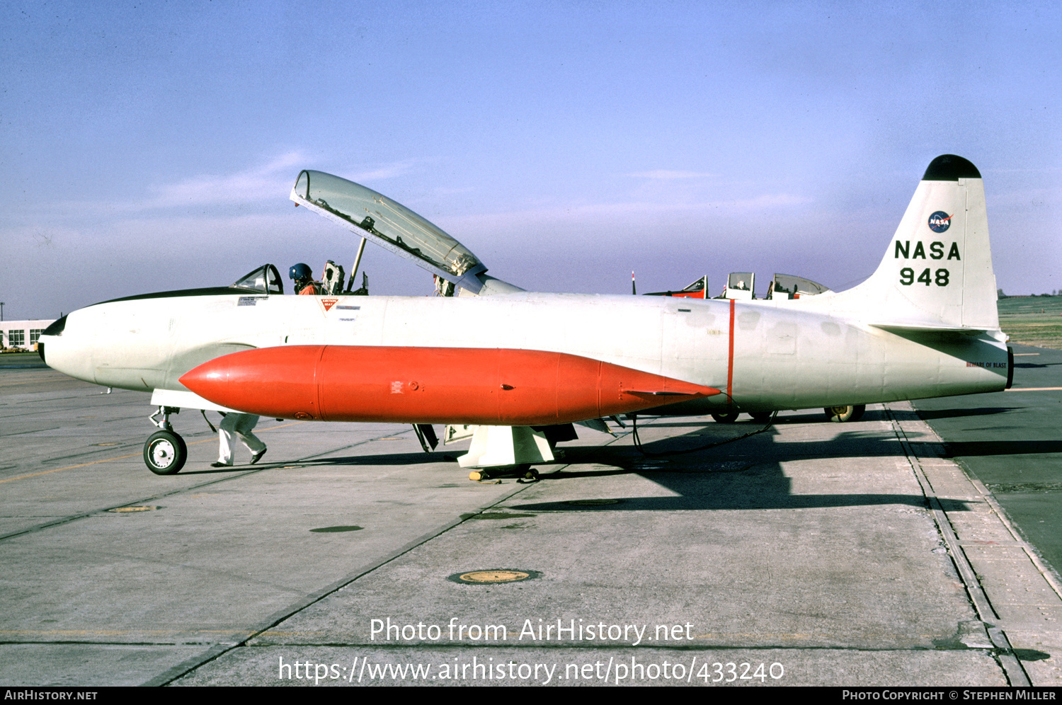 Aircraft Photo of NASA 948 | Lockheed T-33A | NASA - National Aeronautics and Space Administration | AirHistory.net #433240