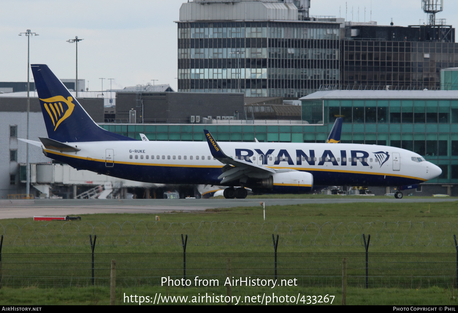 Aircraft Photo of G-RUKE | Boeing 737-8AS | Ryanair | AirHistory.net #433267