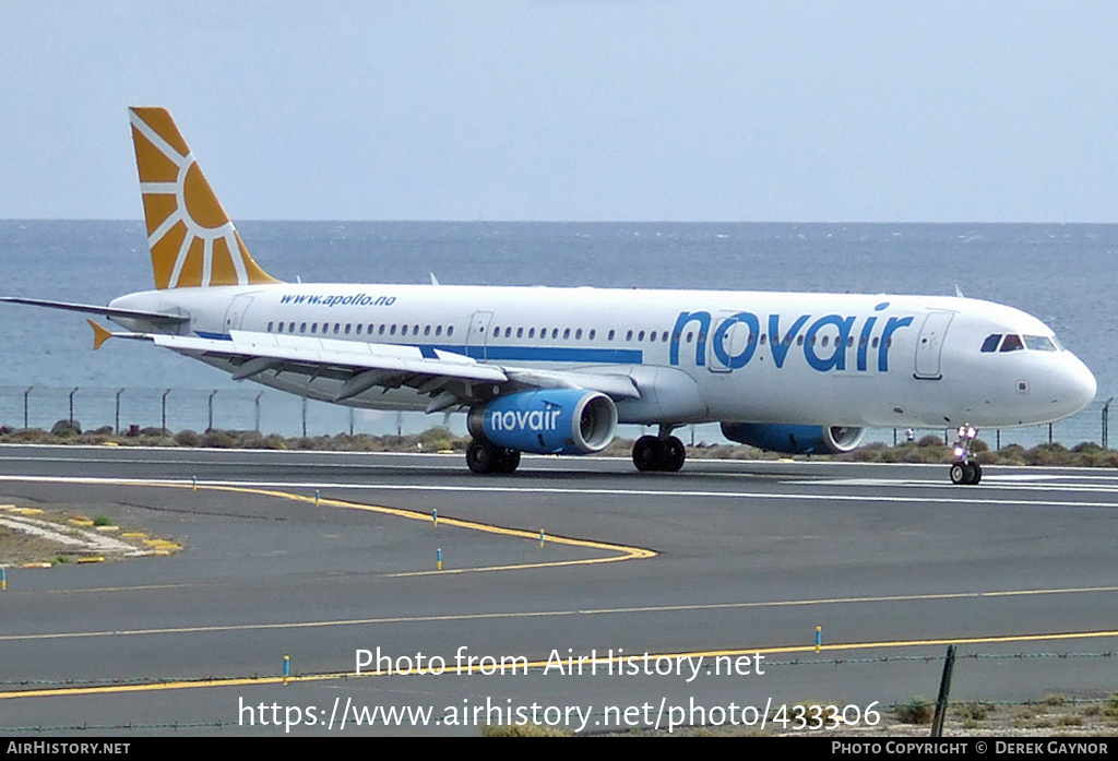 Aircraft Photo of SE-RDO | Airbus A321-231 | Novair | AirHistory.net #433306