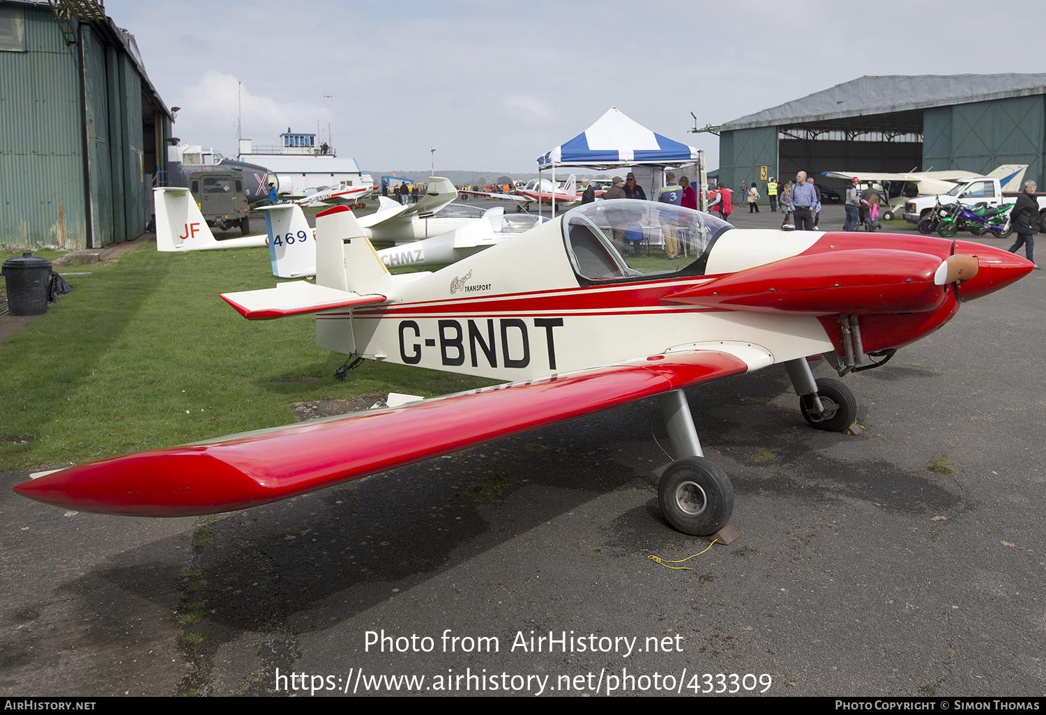 Aircraft Photo of G-BNDT | Brugger MB-2 Colibri | AirHistory.net #433309