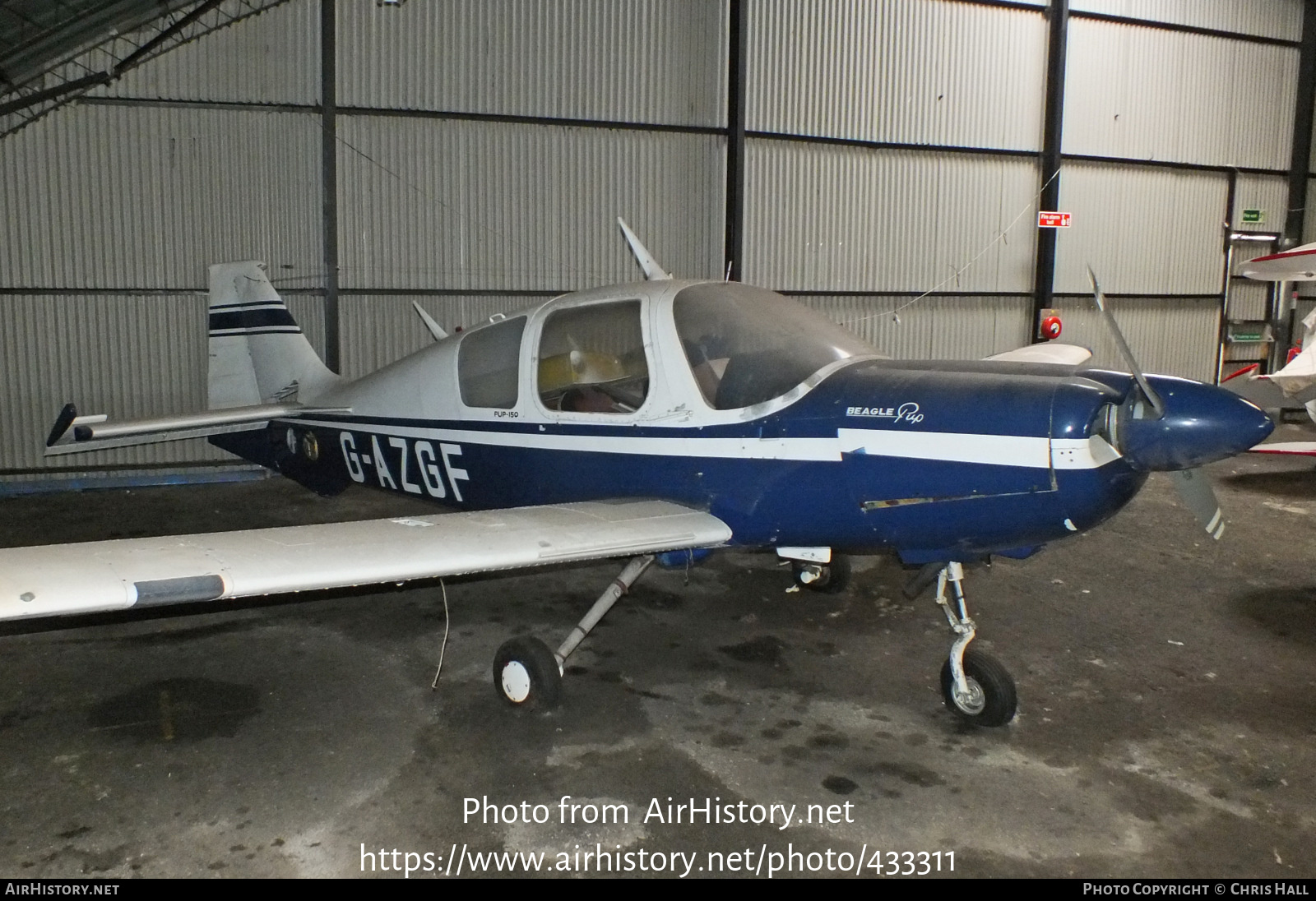 Aircraft Photo of G-AZGF | Beagle B.121 Srs.2 Pup-150 | AirHistory.net #433311