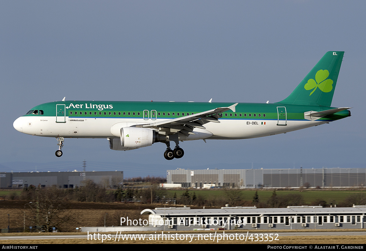 Aircraft Photo of EI-DEL | Airbus A320-214 | Aer Lingus | AirHistory.net #433352