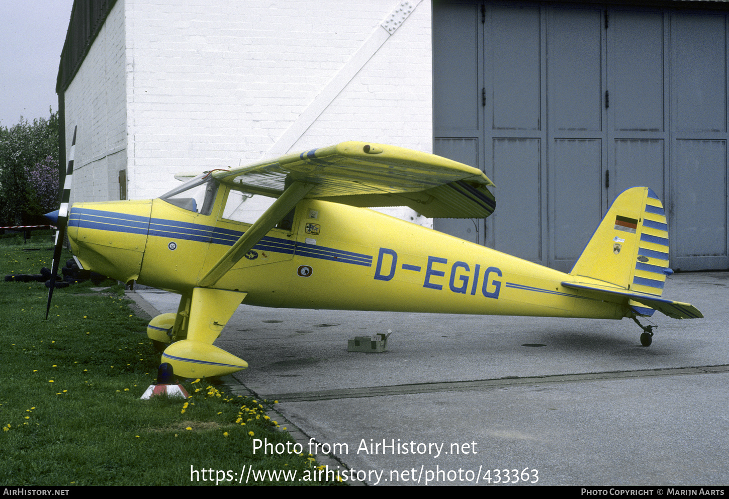 Aircraft Photo of D-EGIG | Luscombe 8A Silvaire | AirHistory.net #433363