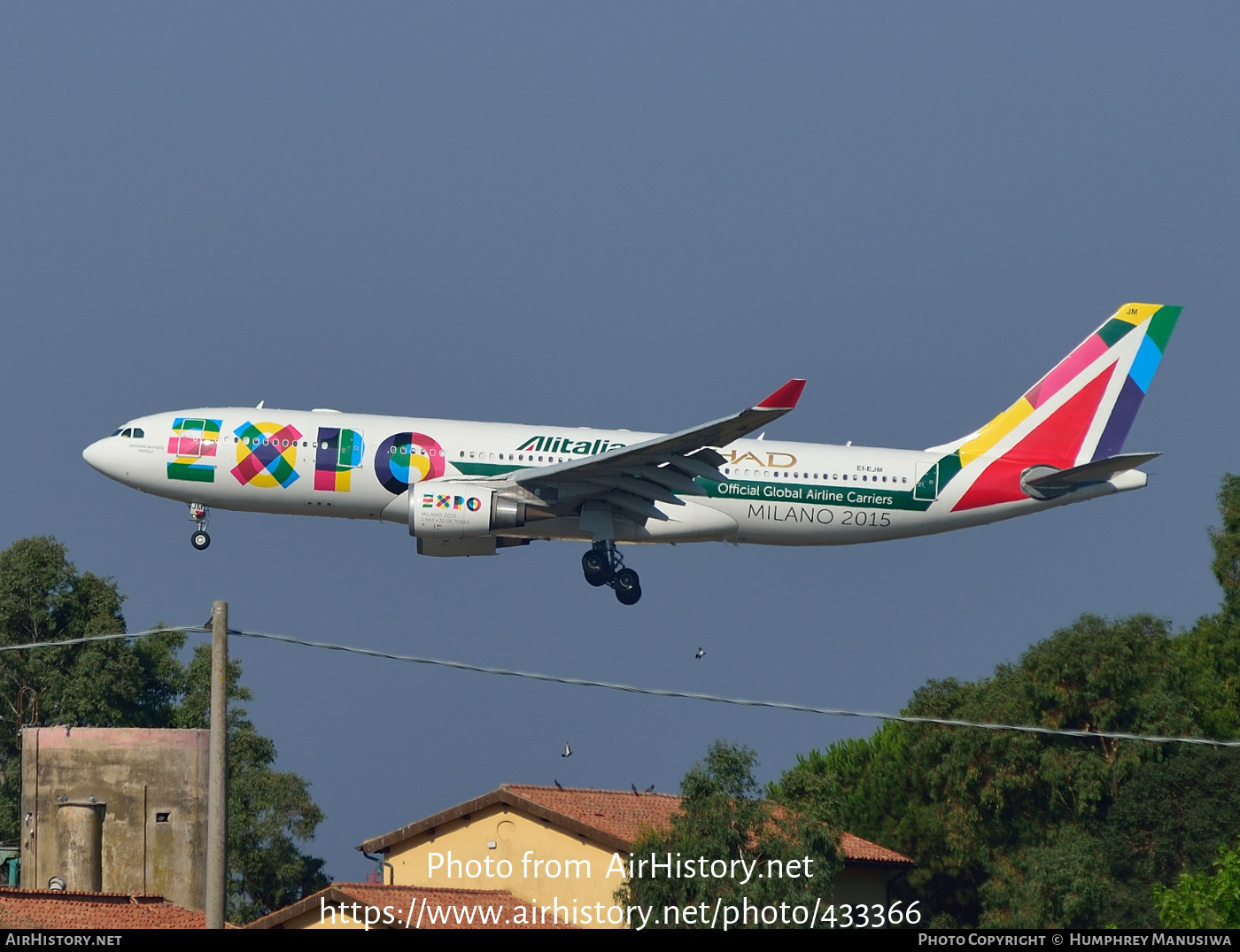 Aircraft Photo of EI-EJM | Airbus A330-202 | Alitalia | AirHistory.net #433366