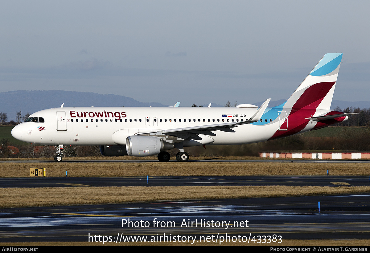 Aircraft Photo of OE-IQB | Airbus A320-214 | Eurowings | AirHistory.net #433383