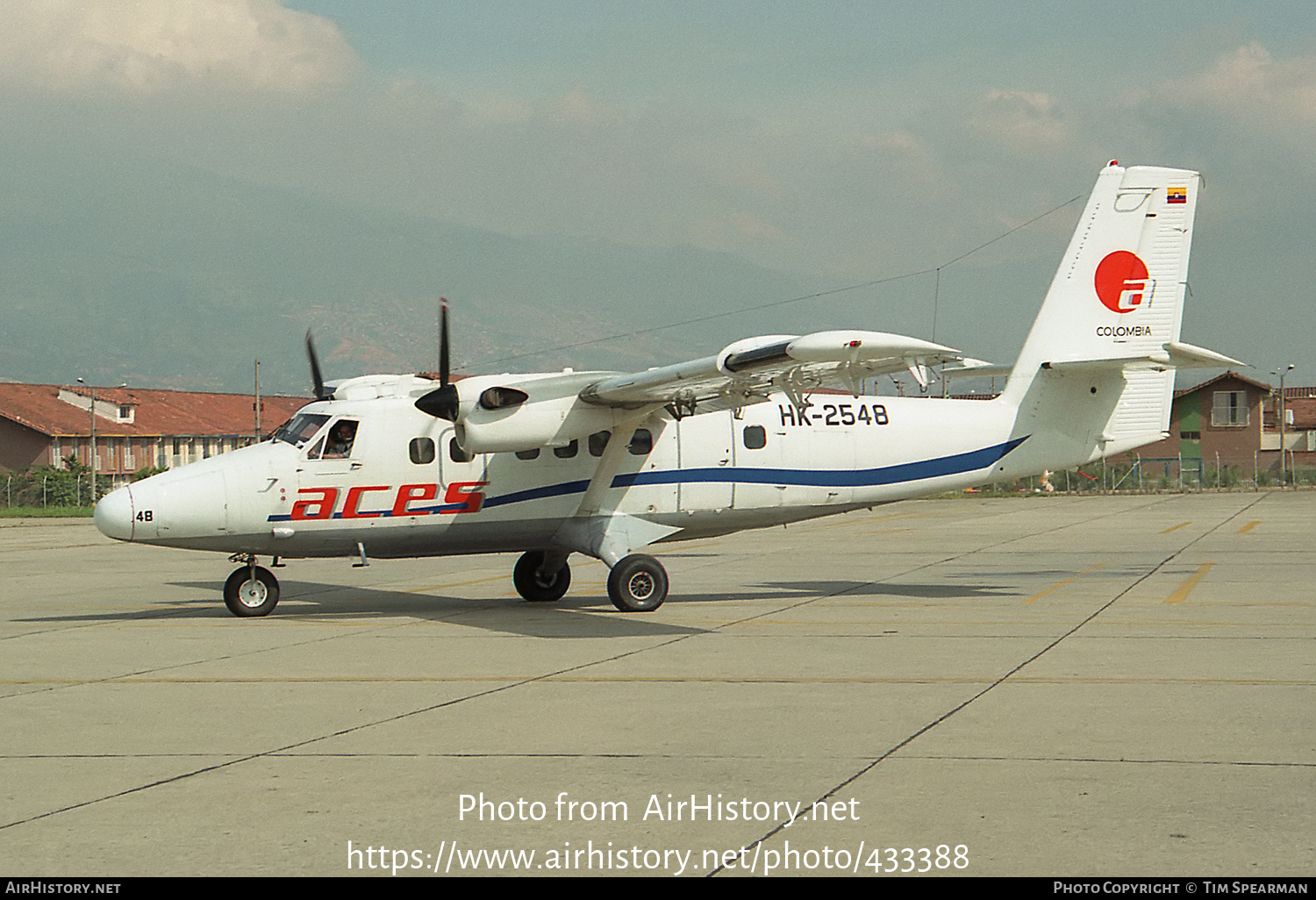 Aircraft Photo of HK-2548 | De Havilland Canada DHC-6-300 Twin Otter | ACES - Aerolíneas Centrales de Colombia | AirHistory.net #433388