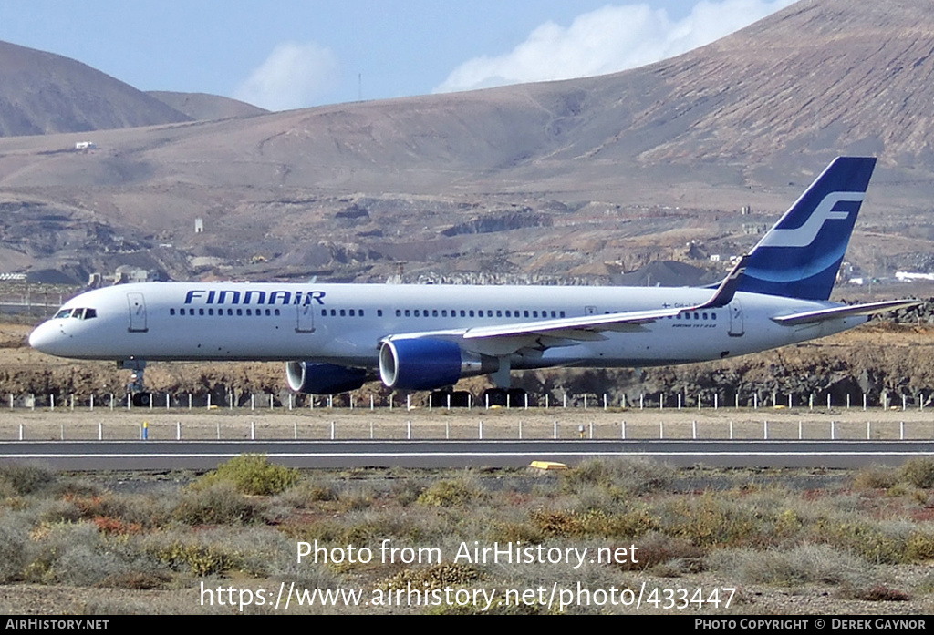 Aircraft Photo of OH-LBU | Boeing 757-2Q8 | Finnair | AirHistory.net #433447