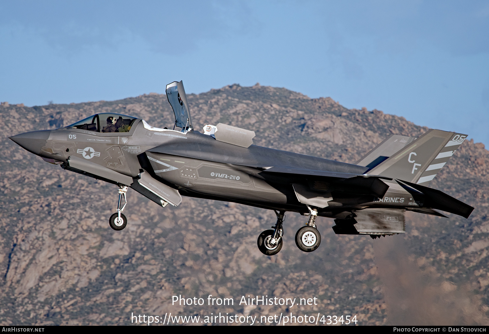 Aircraft Photo of 169678 | Lockheed Martin F-35B Lightning II | USA - Marines | AirHistory.net #433454