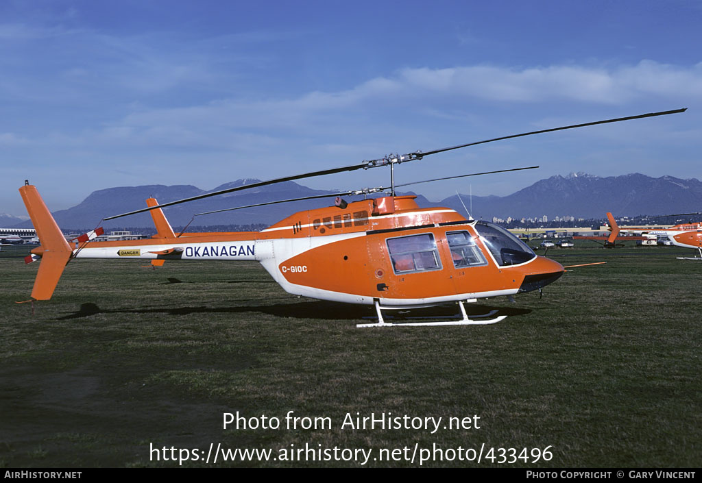 Aircraft Photo of C-GIOC | Bell 206B JetRanger II | Okanagan Helicopters | AirHistory.net #433496