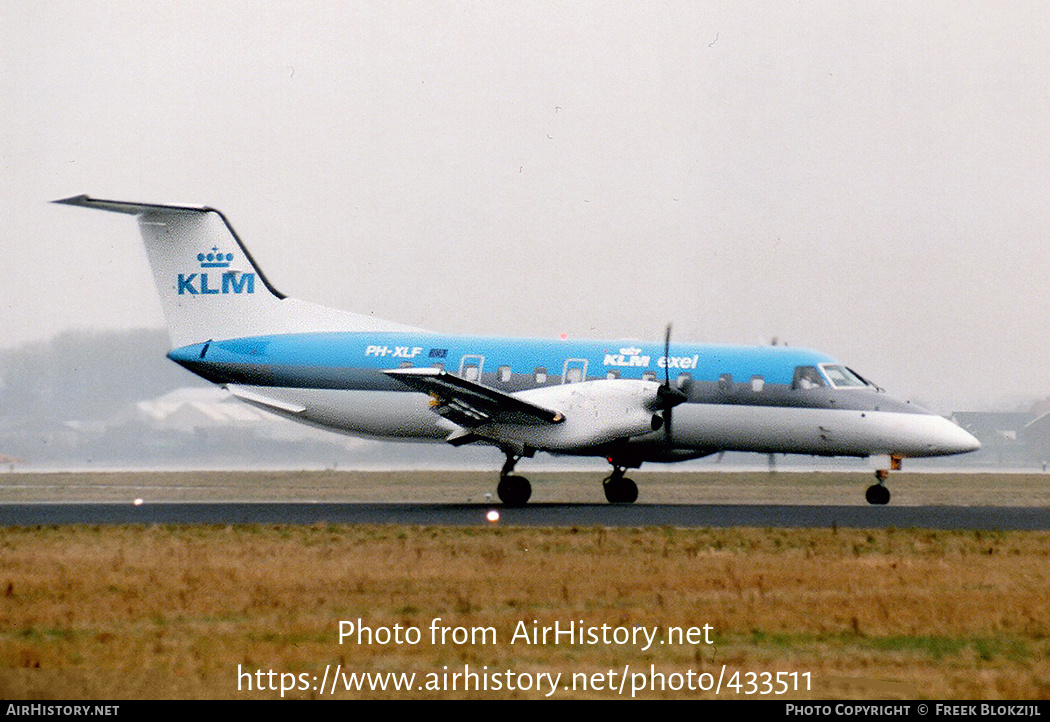 Aircraft Photo of PH-XLF | Embraer EMB-120RT Brasilia | KLM Exel | AirHistory.net #433511