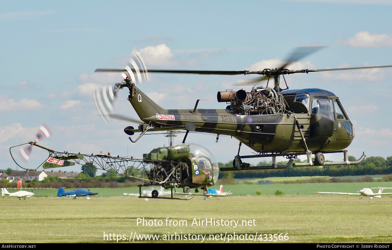 Aircraft Photo of G-CIBW / XT626 | Westland Scout AH1 (P-531-2) | UK - Army | AirHistory.net #433566