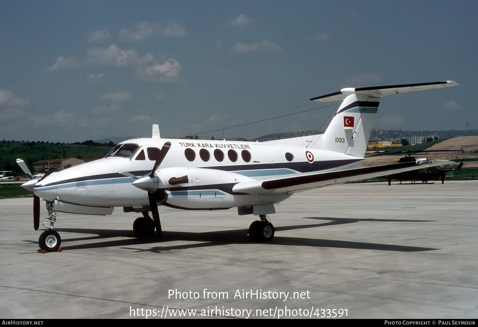 Aircraft Photo of 10013 | Beech B200 Super King Air | Turkey - Army | AirHistory.net #433591