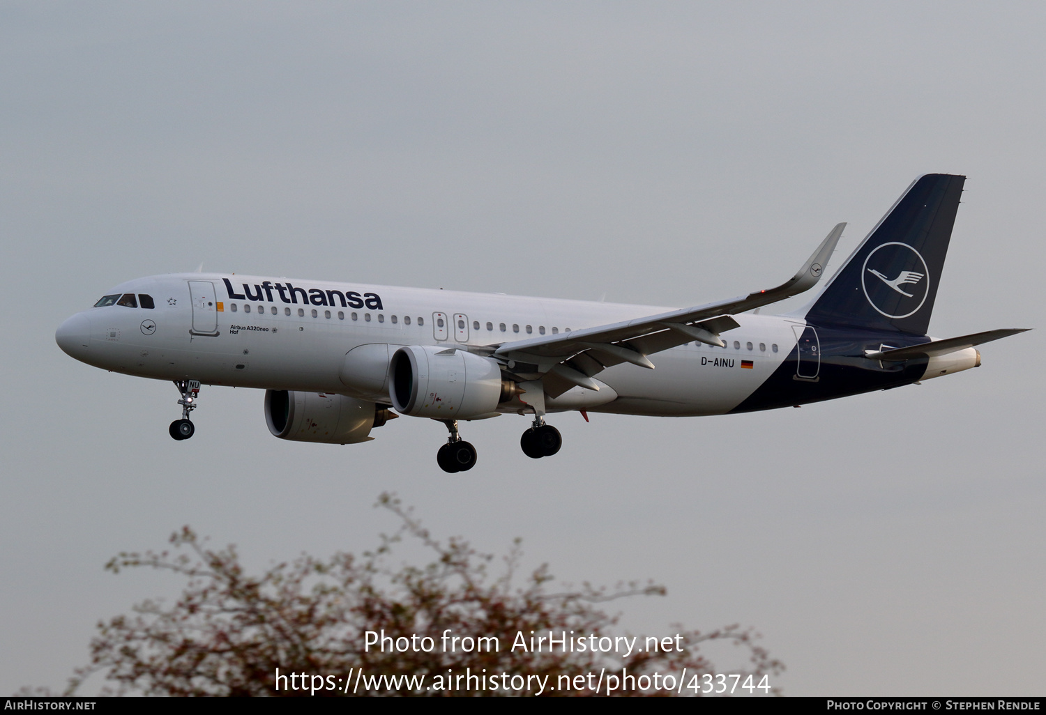 Aircraft Photo of D-AINU | Airbus A320-271N | Lufthansa | AirHistory.net #433744