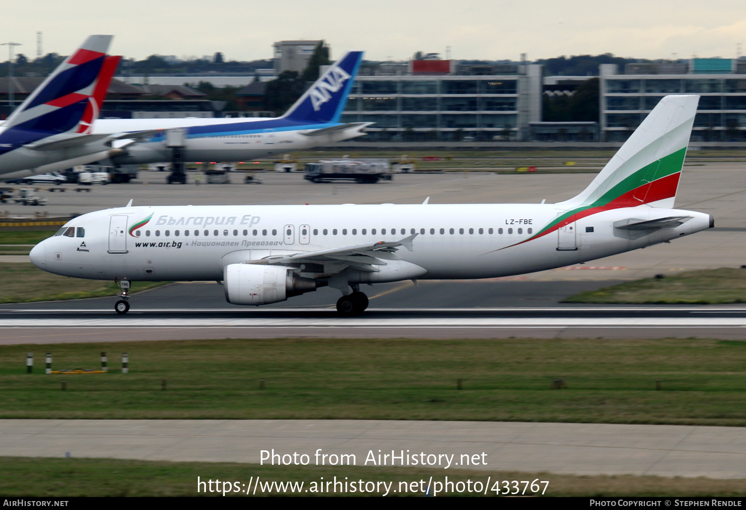 Aircraft Photo of LZ-FBE | Airbus A320-214 | Bulgaria Air | AirHistory.net #433767