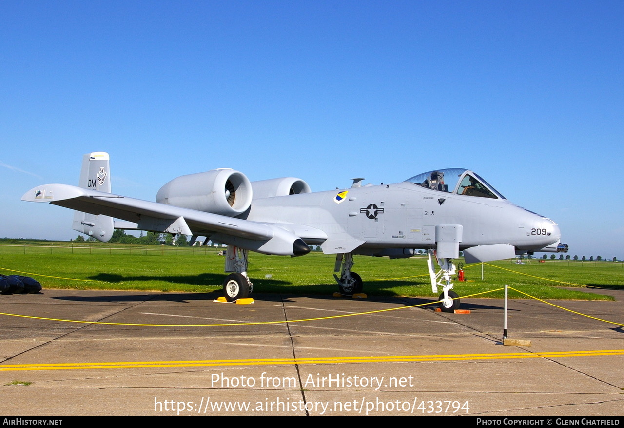 Aircraft Photo of 79-0209 / AF79-209 | Fairchild A-10C Thunderbolt II | USA - Air Force | AirHistory.net #433794