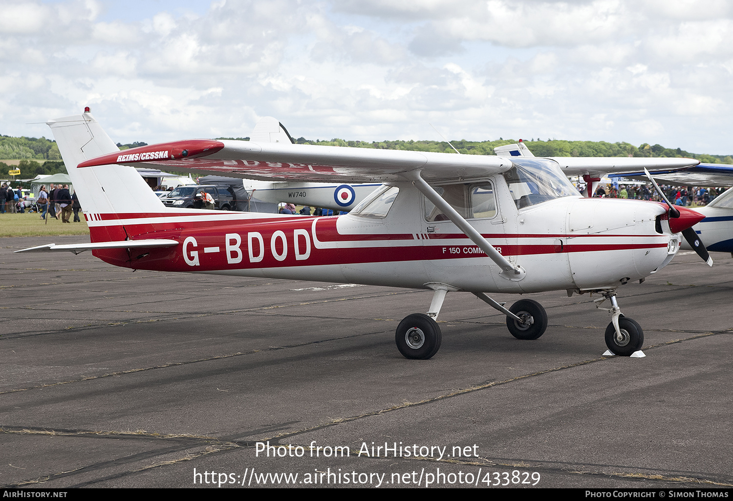 Aircraft Photo of G-BDOD | Reims F150M | AirHistory.net #433829