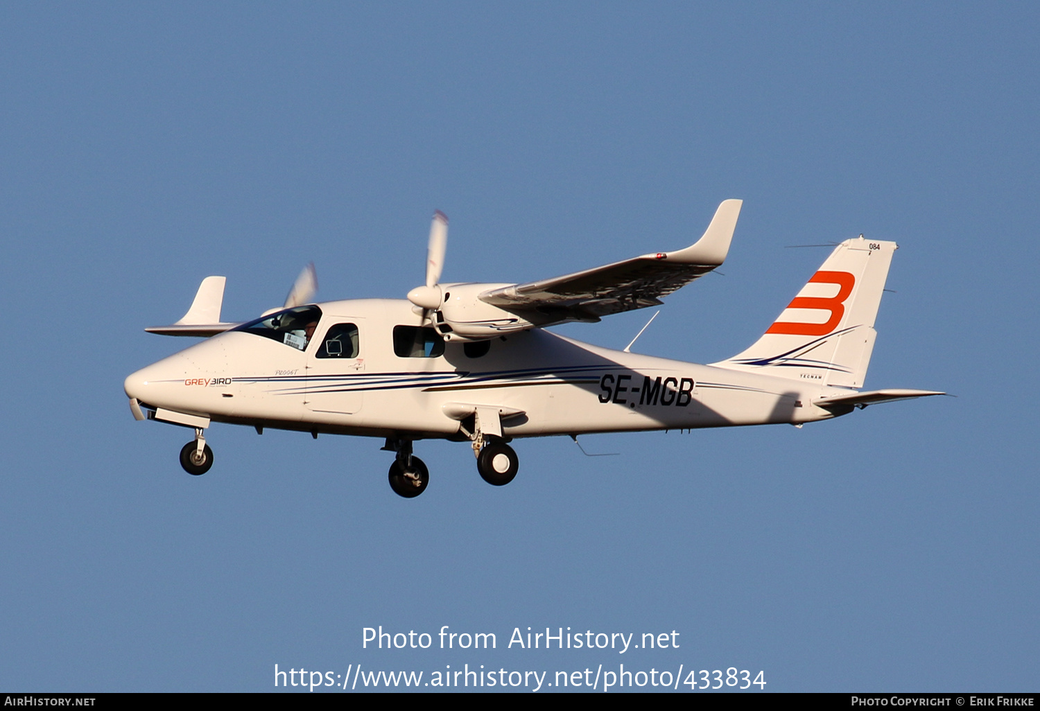 Aircraft Photo of SE-MGB | Tecnam P-2006T | Greybird Pilot Academy | AirHistory.net #433834