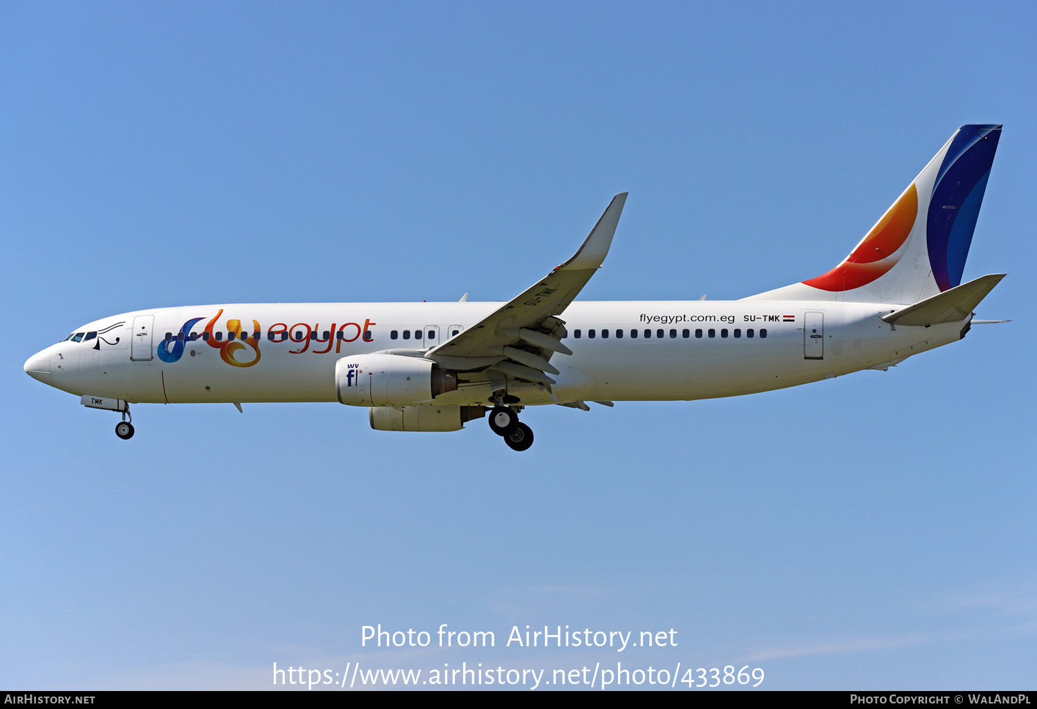 Aircraft Photo of SU-TMK | Boeing 737-82R | FlyEgypt | AirHistory.net #433869