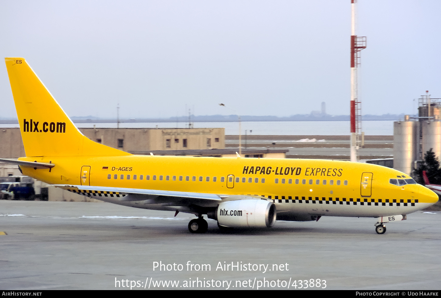 Aircraft Photo of D-AGES | Boeing 737-75B | Hapag-Lloyd Express | AirHistory.net #433883