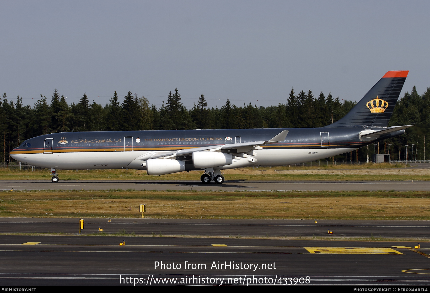 Aircraft Photo of JY-ABH | Airbus A340-211 | Hashemite Kingdom of Jordan | AirHistory.net #433908