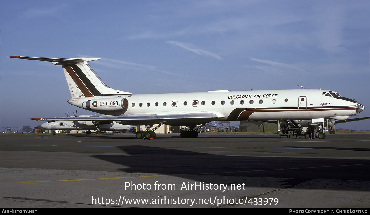 Aircraft Photo of LZ D 050 | Tupolev Tu-134AK | Bulgaria - Air Force | AirHistory.net #433979