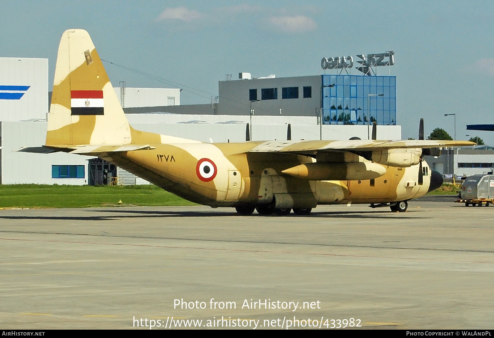 Aircraft Photo of 1278 / ۱۲۷۸ | Lockheed C-130H Hercules | Egypt - Air Force | AirHistory.net #433982