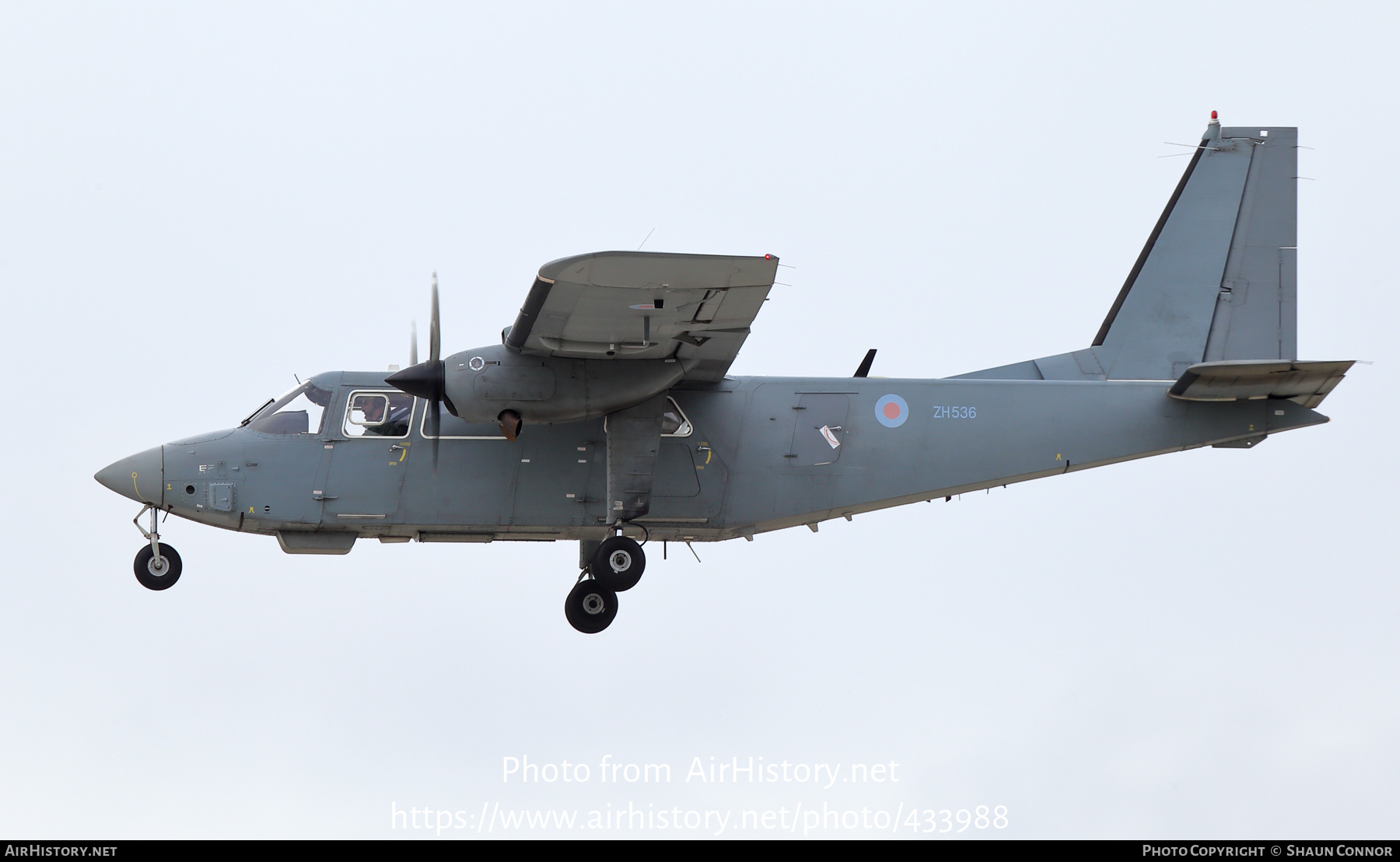 Aircraft Photo of ZH536 | Britten-Norman BN-2T Islander CC2 | UK - Air Force | AirHistory.net #433988