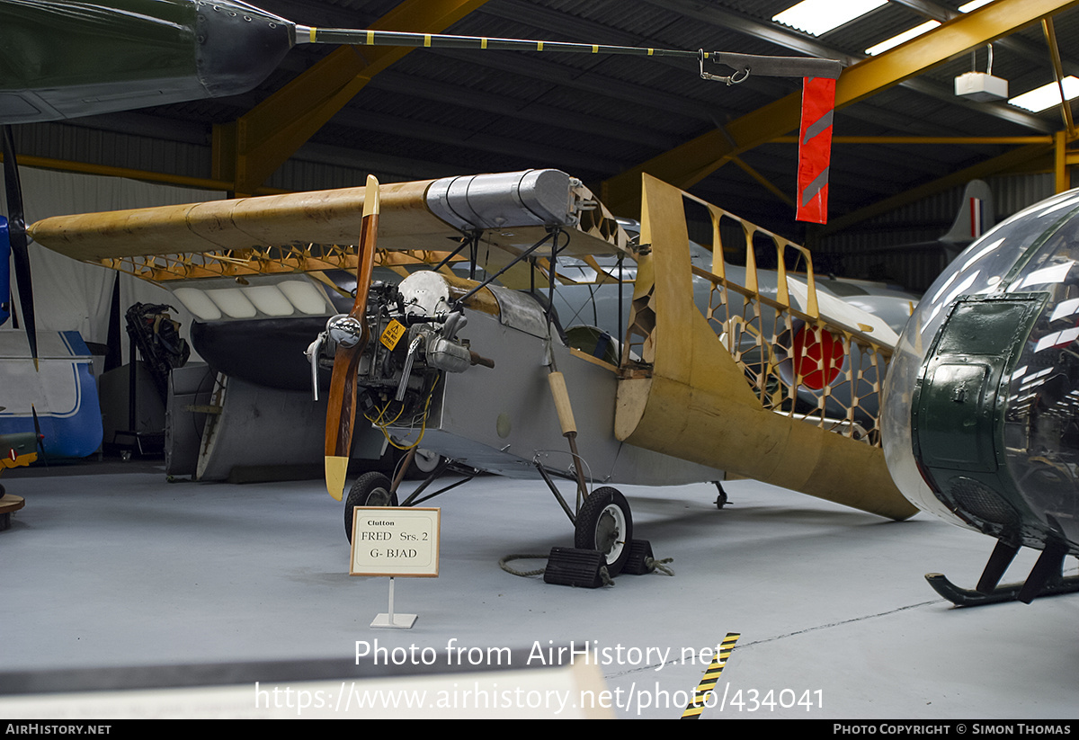 Aircraft Photo of G-BJAD | Clutton-Tabenor FRED Srs2 | AirHistory.net #434041