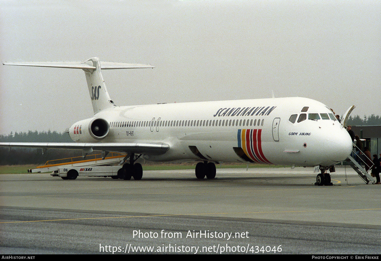 Aircraft Photo of OY-KHT | McDonnell Douglas MD-82 (DC-9-82) | Scandinavian Airlines - SAS | AirHistory.net #434046