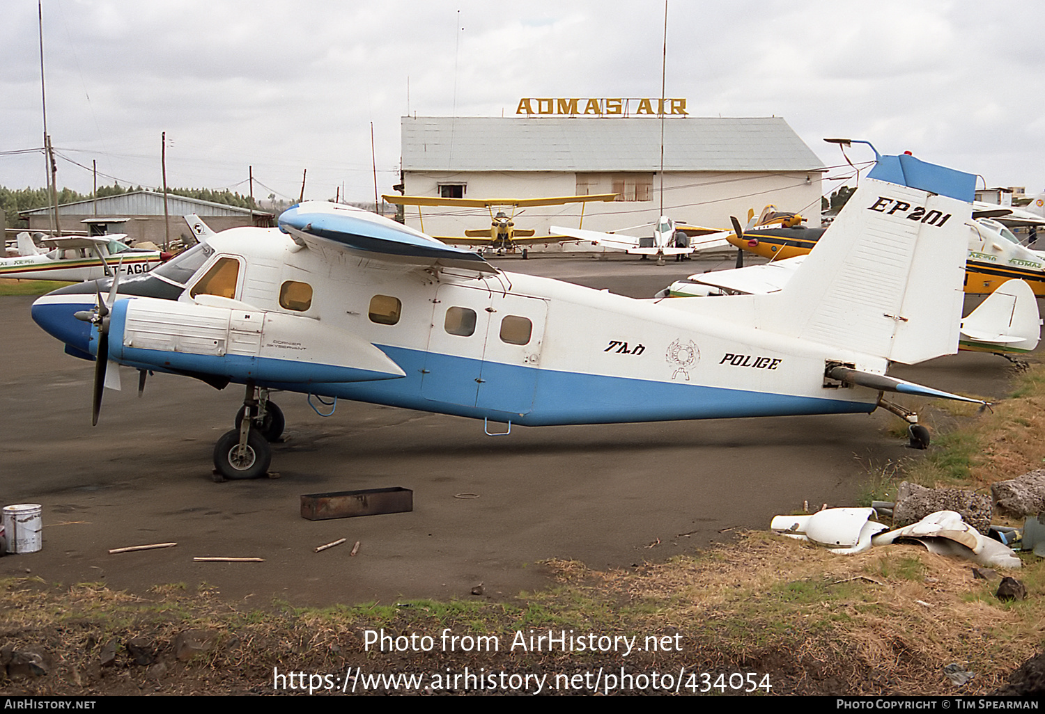 Aircraft Photo of EP-201 | Dornier Do-28D-1 Skyservant | Ethiopia - Police | AirHistory.net #434054