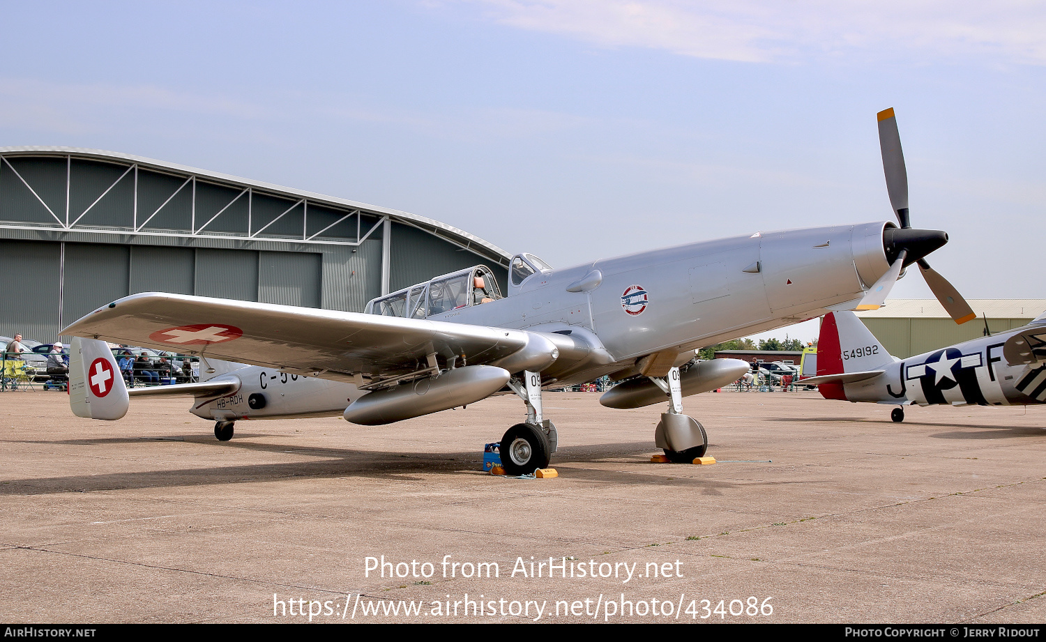 Aircraft Photo of HB-RDH / C-509 | F+W C-3605 | Switzerland - Air Force | AirHistory.net #434086