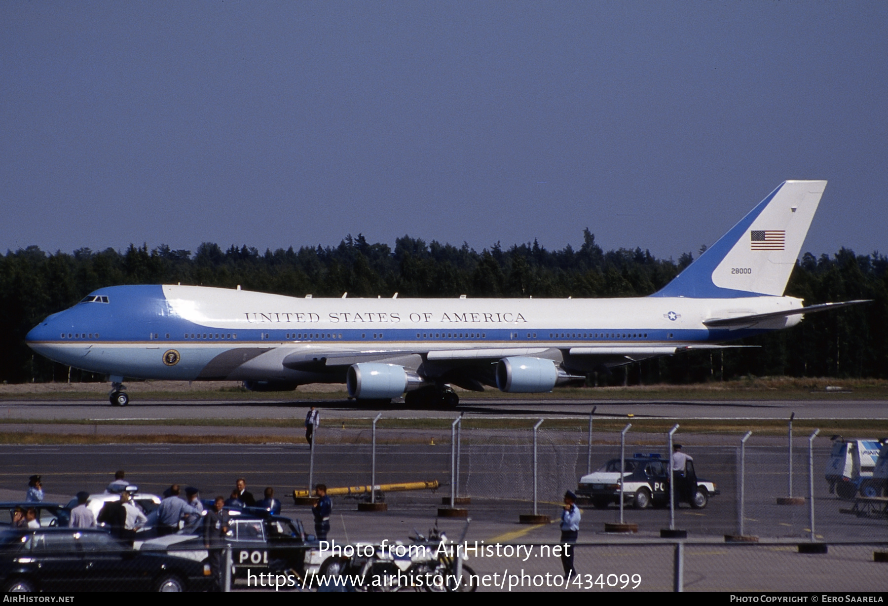 Aircraft Photo of 82-8000 / 28000 | Boeing VC-25A | USA - Air Force | AirHistory.net #434099