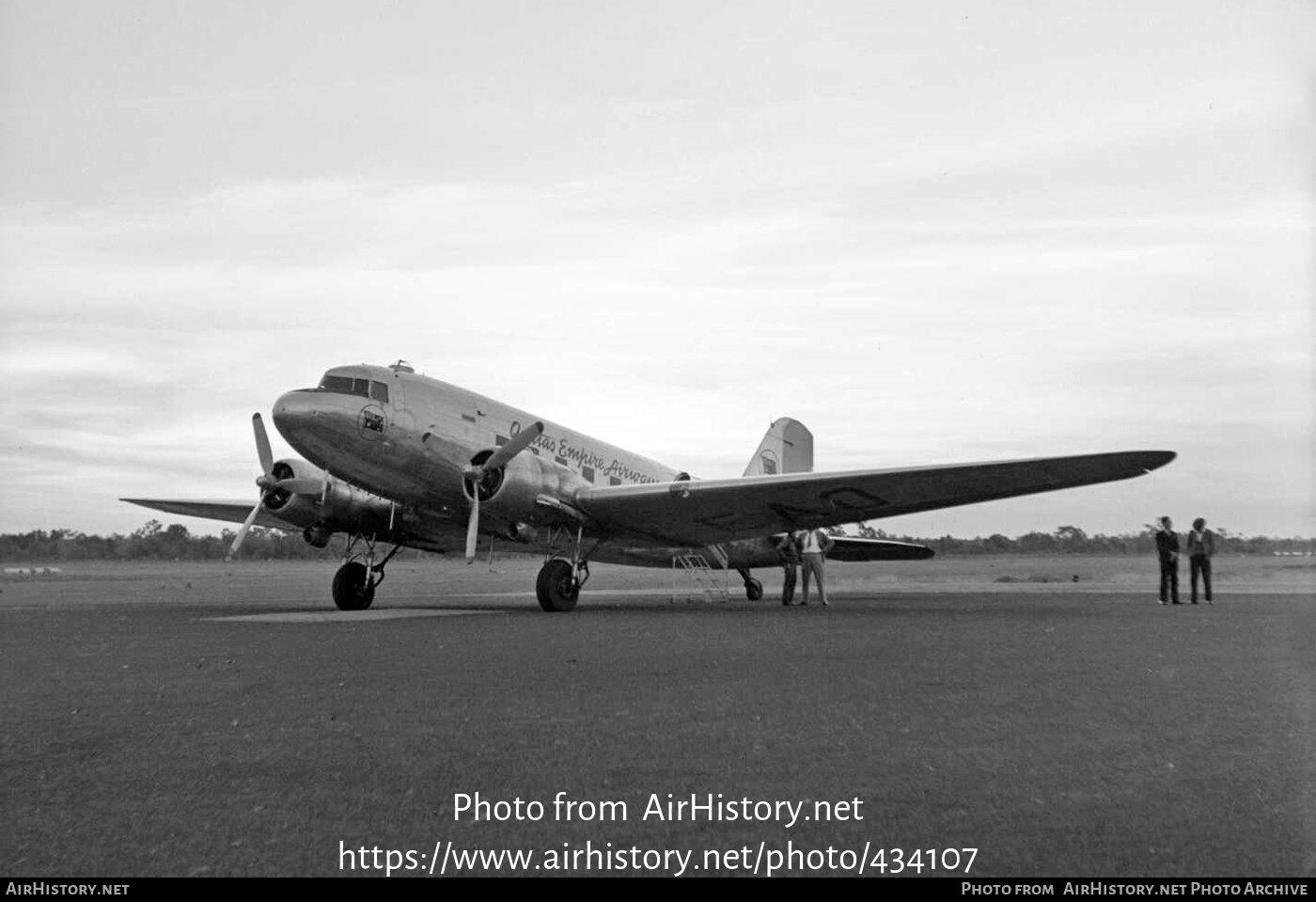 Aircraft Photo of VH-EAO | Douglas DC-3(C) | Qantas Empire Airways - QEA | AirHistory.net #434107