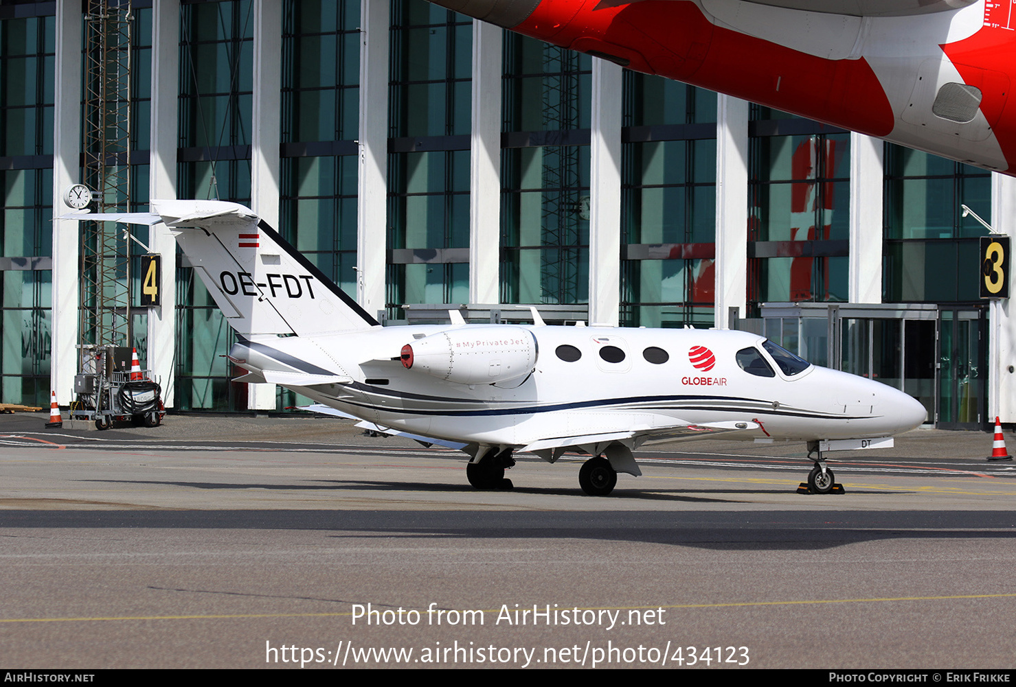 Aircraft Photo of OE-FDT | Cessna 510 Citation Mustang | GlobeAir | AirHistory.net #434123