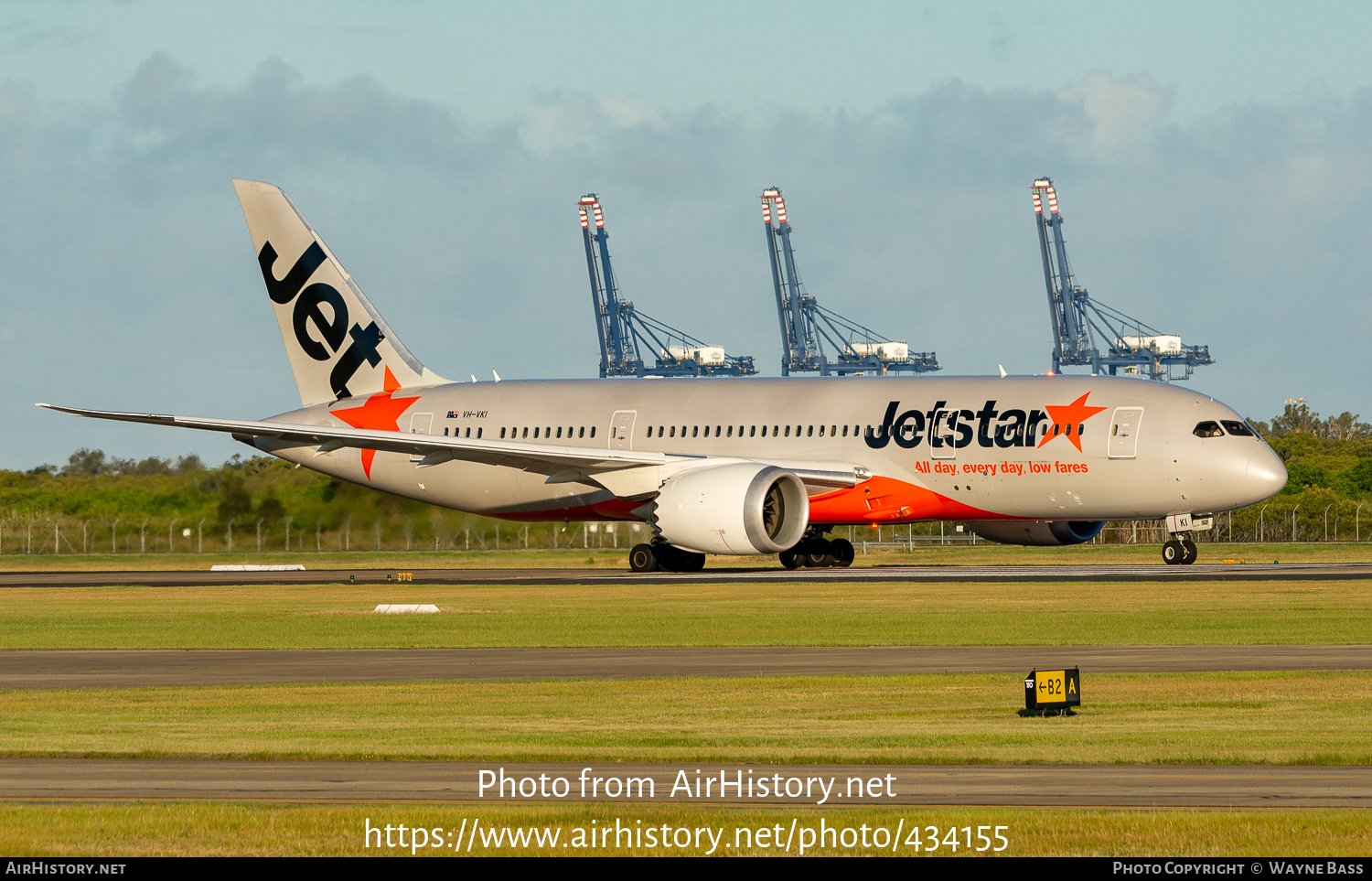 Aircraft Photo of VH-VKI | Boeing 787-8 Dreamliner | Jetstar Airways | AirHistory.net #434155