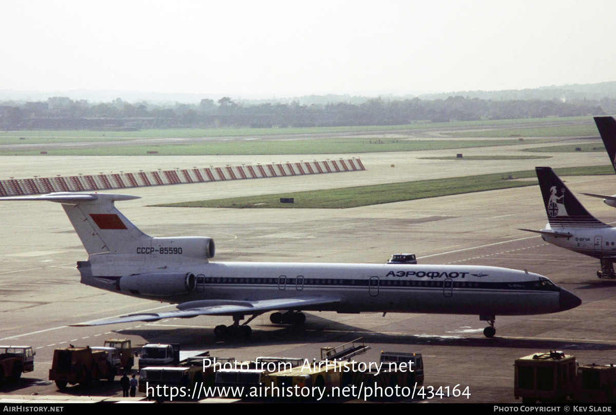 Aircraft Photo of CCCP-85590 | Tupolev Tu-154B-2 | Aeroflot | AirHistory.net #434164