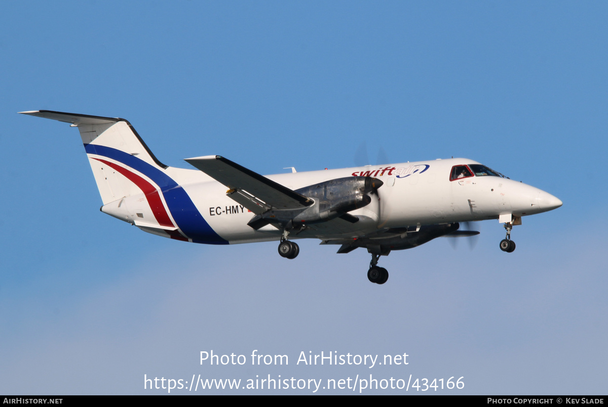 Aircraft Photo of EC-HMY | Embraer EMB-120(ERF) Brasilia | Swiftair | AirHistory.net #434166