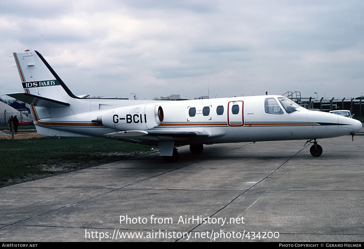 Aircraft Photo of G-BCII | Cessna 500 Citation | IDS Fanjets | AirHistory.net #434200