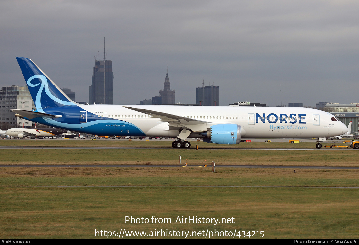 Aircraft Photo of OE-LNY | Boeing 787-9 Dreamliner | Norse Atlantic Airways | AirHistory.net #434215