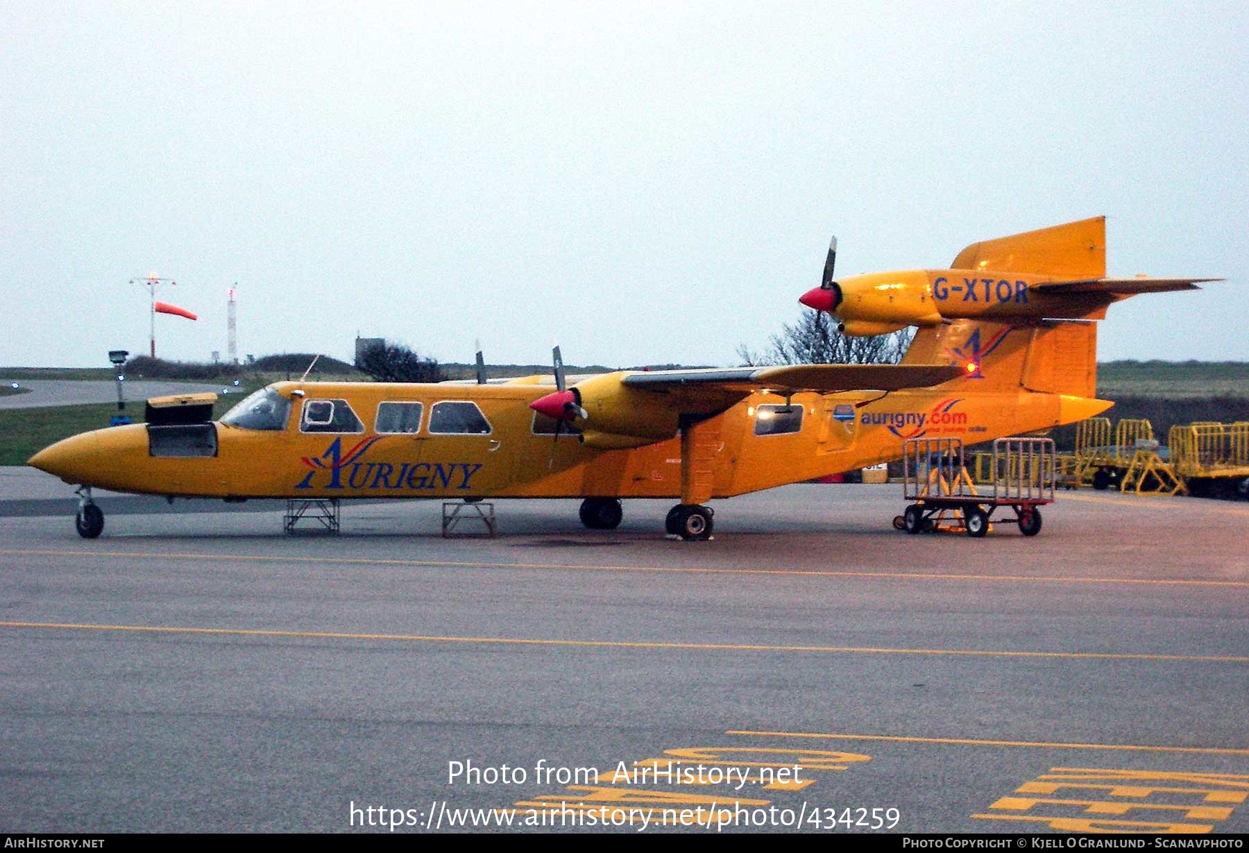 Aircraft Photo of G-XTOR | Britten-Norman BN-2A Mk.3-2 Trislander | Aurigny Air Services | AirHistory.net #434259