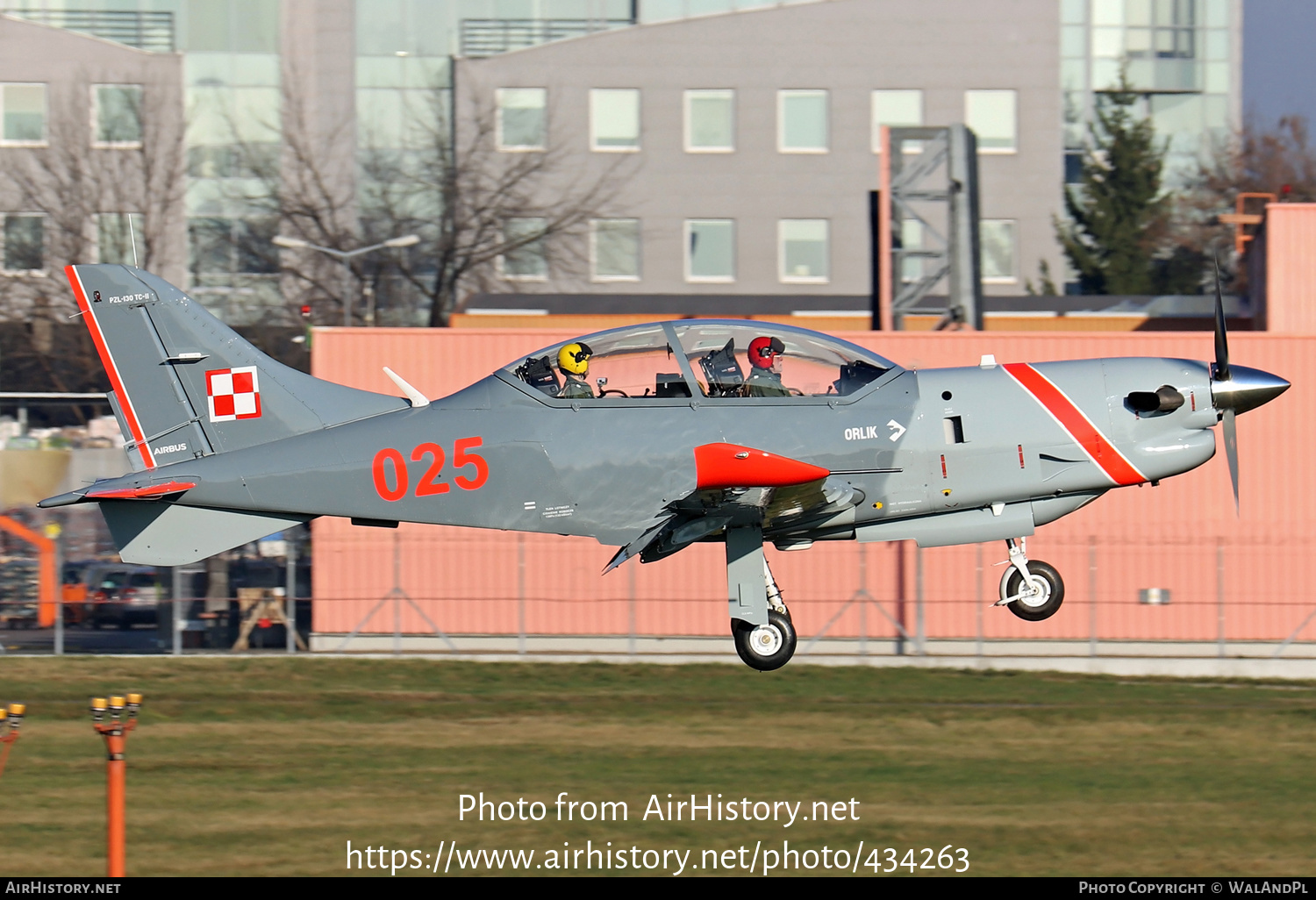 Aircraft Photo of 025 | PZL-Okecie PZL-130TC-1 Turbo Orlik | Poland - Air Force | AirHistory.net #434263