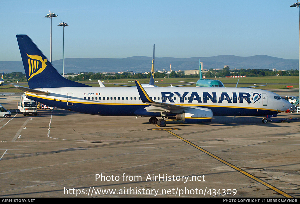 Aircraft Photo of EI-DCY | Boeing 737-8AS | Ryanair | AirHistory.net #434309