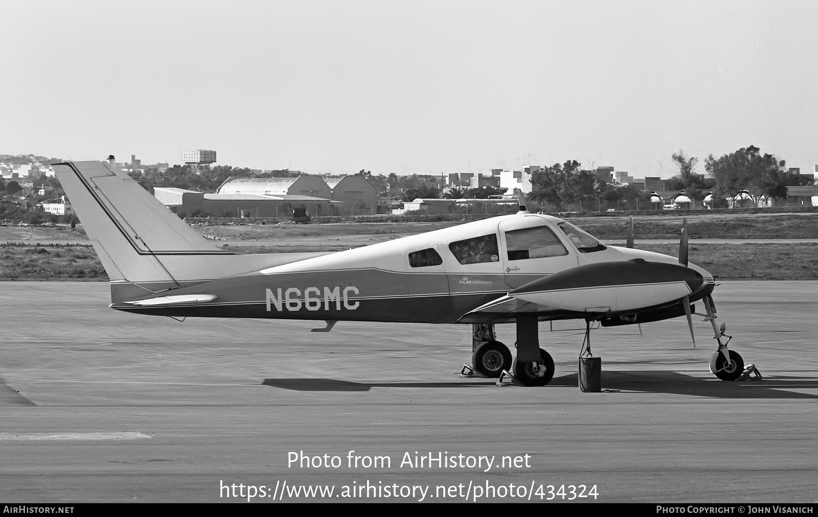 Aircraft Photo of N66MC | Cessna 310F | KLM Aerocarto | AirHistory.net #434324