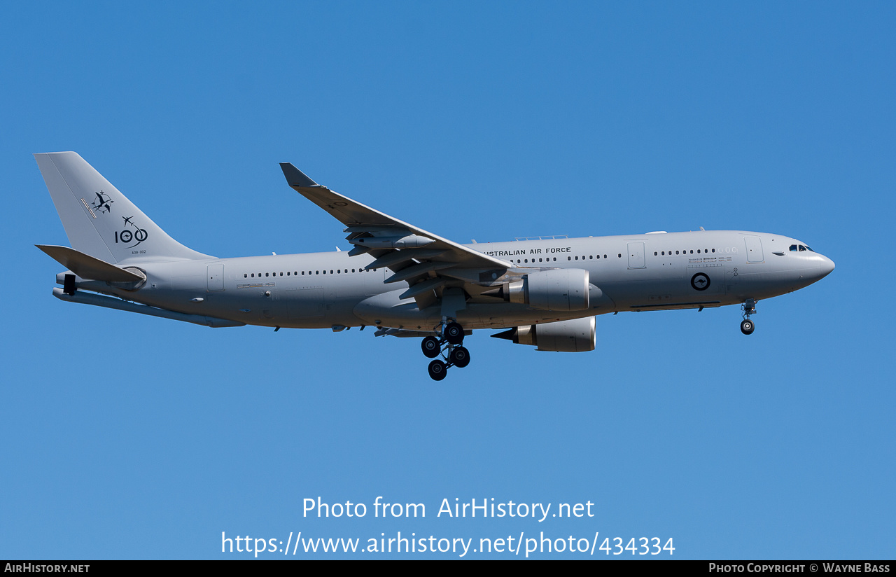 Aircraft Photo of A39-002 | Airbus KC-30A (A330-203MRTT) | Australia - Air Force | AirHistory.net #434334