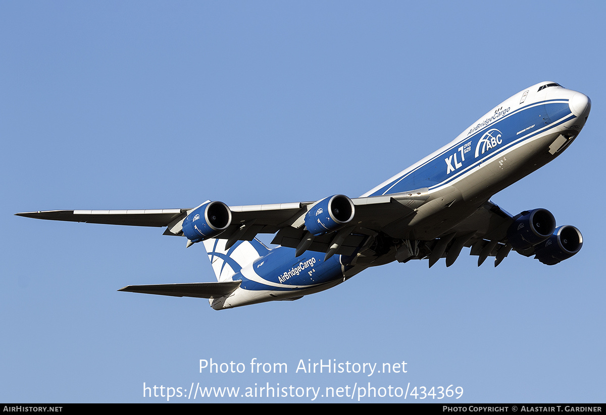 Aircraft Photo of VP-BBY | Boeing 747-8F | ABC - AirBridgeCargo Airlines | AirHistory.net #434369