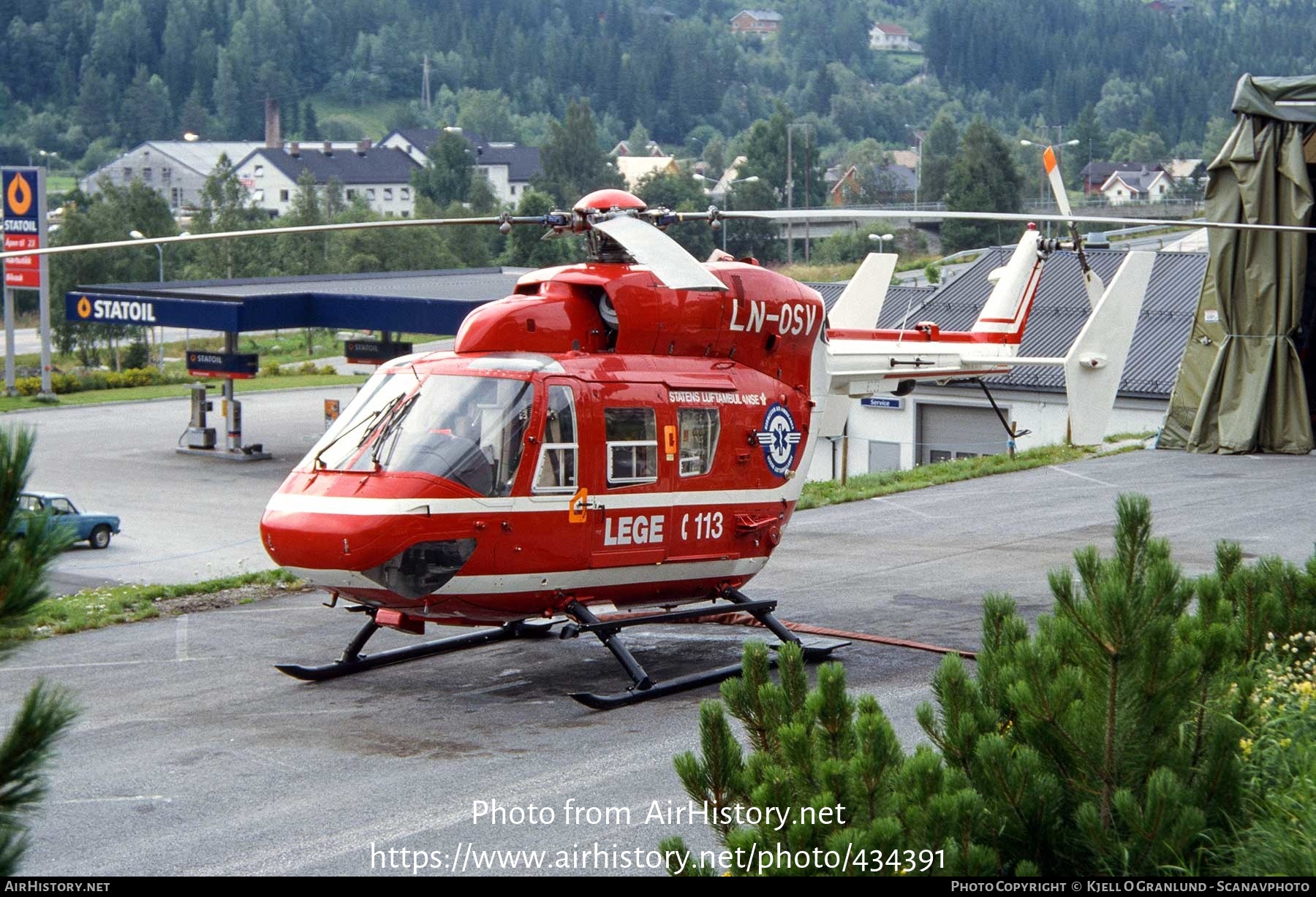 Aircraft Photo of LN-OSV | Airbus Helicopters BK-117 B-1 | Norsk Luftambulanse | AirHistory.net #434391